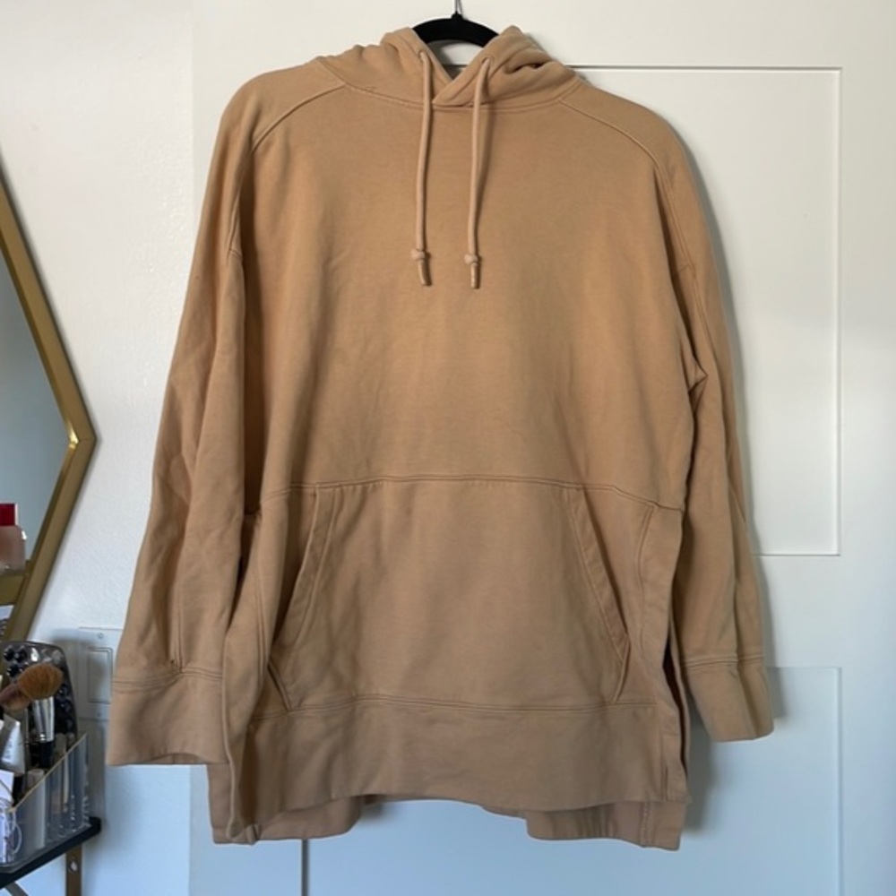 H&M Oversized Camel Hoodie XS